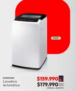 Abcdin Samsung lavadora automática oferta