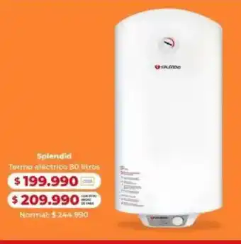 Easy Splendid Termo electrico oferta