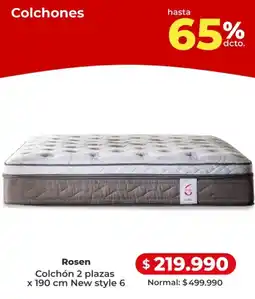 Easy Rosen colchón 2 plazas oferta