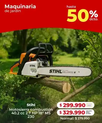 Easy Stihl motosierra combustión oferta