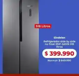 Easy Sindelen refrigerador side by side no frost oferta