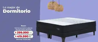 Easy Rosen cama europea 2 plazas tempo base dividida oferta