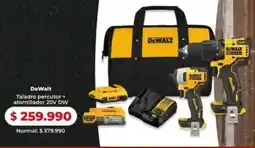 Easy Dewalt taladro percutor + atornillador oferta