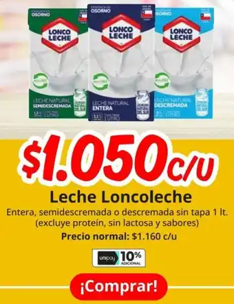 Unimarc Leche loncoleche oferta