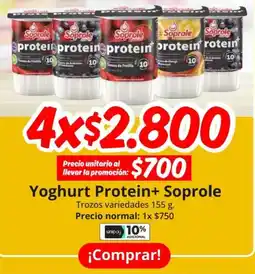 Unimarc Yoghurt protein+ soprole oferta