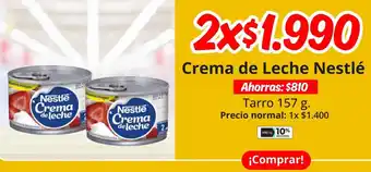 Unimarc Crema de leche nestlé Tarro oferta