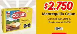 Unimarc Mantequilla colun con sal pan oferta