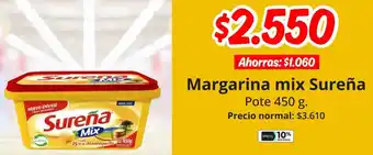 Unimarc Margarina mix sureña pote oferta