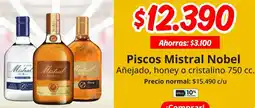 Unimarc Piscos mistral nobel oferta