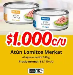 Unimarc Atún lomitos merkat oferta
