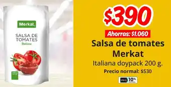Unimarc Salsa de tomates italiana doypack oferta