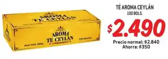 Mayorista 10 Té aroma ceylán oferta