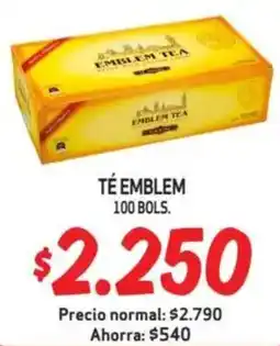 Mayorista 10 Té emblem oferta