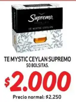 Mayorista 10 Te mystic ceylan supremo oferta