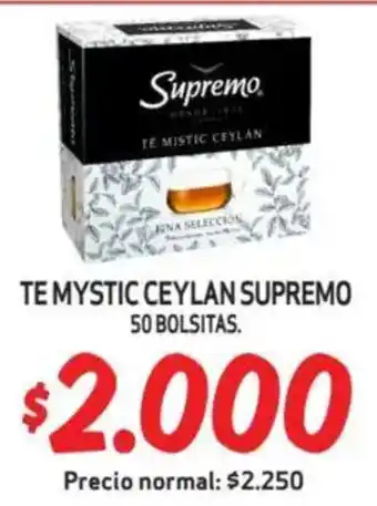 Mayorista 10 Te mystic ceylan supremo oferta