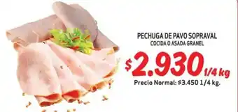 Mayorista 10 Pechuga de pavo sopraval cocida o asada granel oferta