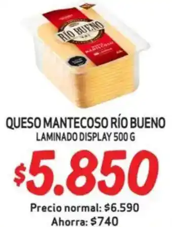 Mayorista 10 Queso mantecoso río bueno laminado display oferta