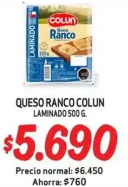 Mayorista 10 Queso ranco colun laminado oferta