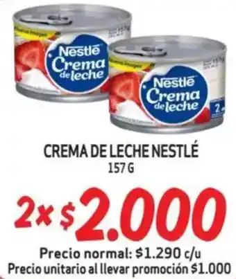 Mayorista 10 Nestlé crema de leche oferta