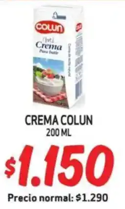Mayorista 10 Colun crema oferta