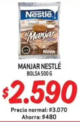 Mayorista 10 Nestlé manjar bolsa oferta