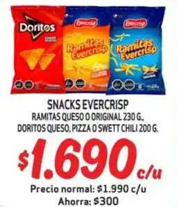 Mayorista 10 Snacks evercrisp oferta