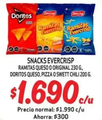 Mayorista 10 Snacks evercrisp oferta
