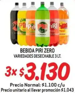 Mayorista 10 Bebida piri zero variedades desechable oferta