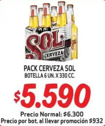 Mayorista 10 Pack cerveza sol oferta