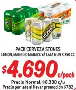 Mayorista 10 Pack cerveza stones oferta