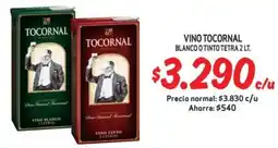 Mayorista 10 Tocornal vino blanco o tinto tetra oferta