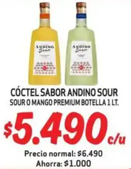 Mayorista 10 Andino sour cóctel sabor oferta