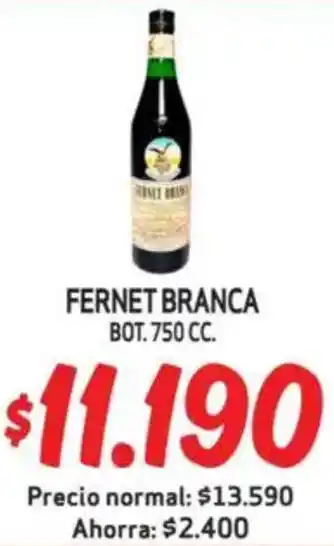 Mayorista 10 Fernet branca bot. oferta