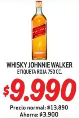 Mayorista 10 Whisky johnnie walker etiqueta roja oferta