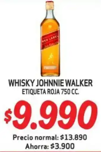 Mayorista 10 Whisky johnnie walker etiqueta roja oferta