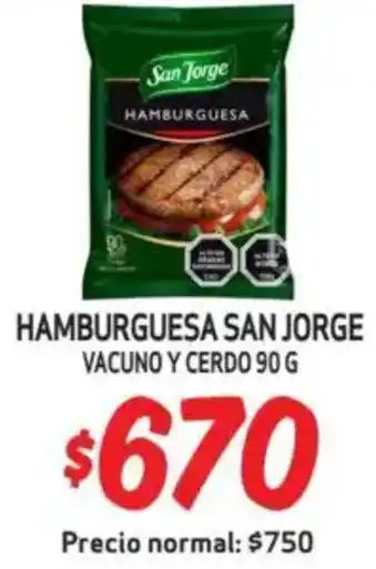 Mayorista 10 San jorge hamburguesa vacuno y cerdo oferta