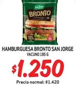 Mayorista 10 San jorge bronto hamburguesa oferta