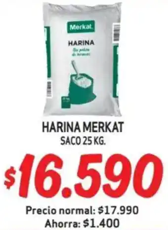 Mayorista 10 Merkat harina saco oferta
