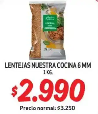 Mayorista 10 Lentejas nuestra cocina oferta