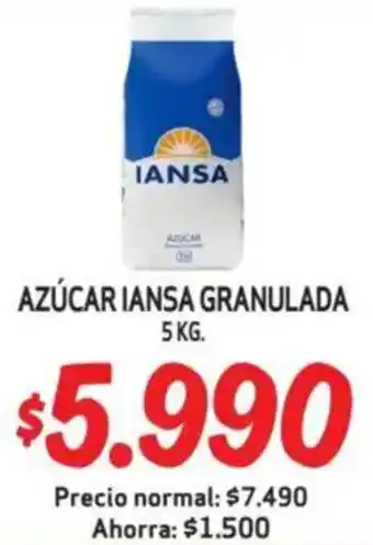 Mayorista 10 Iansa azúcar granulada oferta