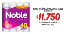 Mayorista 10 Noble papel higiénico doble hoja oferta