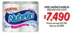 Mayorista 10 Nubelín papel higiénico oferta
