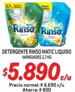 Mayorista 10 Rinso matic detergente liquido variedades oferta