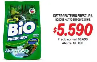 Mayorista 10 Bio detergente frescura bosque nativo en polvo oferta