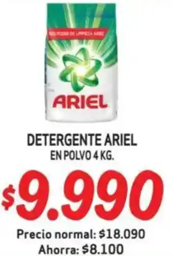 Mayorista 10 Ariel detergente en polvo oferta