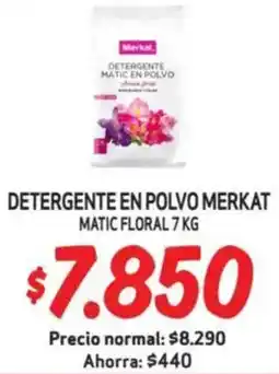 Mayorista 10 Merkat detergente en polvo matic floral oferta