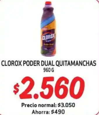 Mayorista 10 Clorox poder dual quitamanchas oferta