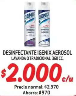 Mayorista 10 Igenix aerosol desinfectante oferta