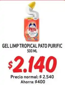 Mayorista 10 Pato gel limp tropical purific oferta