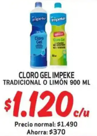 Mayorista 10 Cloro gel impeke tradicional o limón oferta